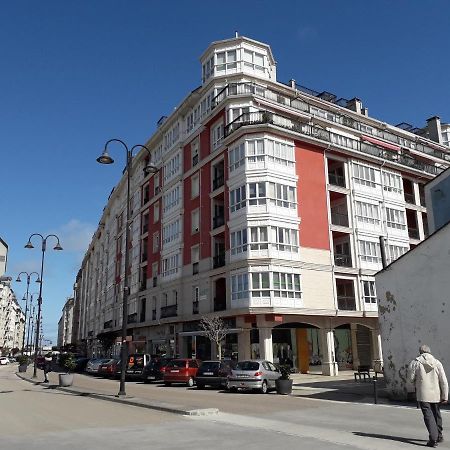 Апартаменты Atico Con Terraza Y Piscina Comunitaria Рибадео Экстерьер фото
