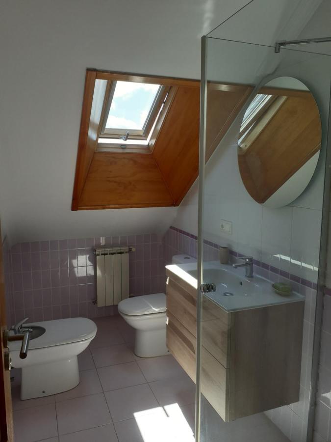 Апартаменты Atico Con Terraza Y Piscina Comunitaria Рибадео Экстерьер фото